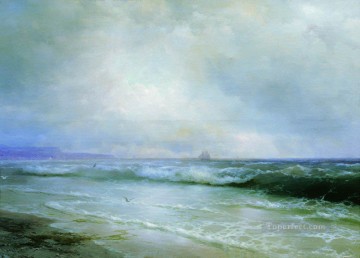 Ivan Aivazovsky surf paisaje marino Pinturas al óleo